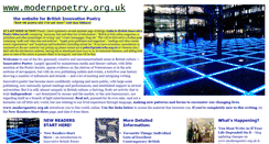 Desktop Screenshot of modernpoetry.org.uk