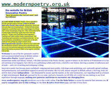 Tablet Screenshot of modernpoetry.org.uk